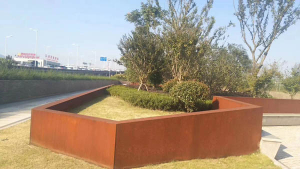 荔城耐候钢挡土墙