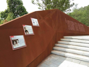 荔城耐候钢挡土墙